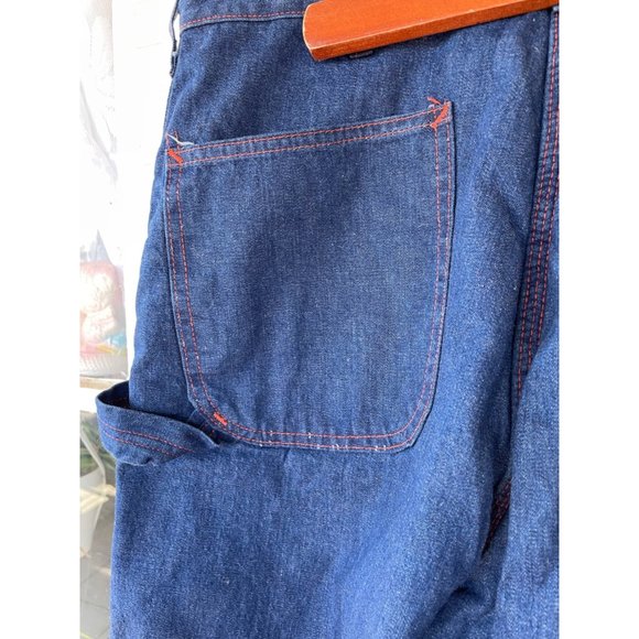 Vintage Montgomery Wards Mens Insulated Jeans 1960s 33/29 - Picture 4 of 16